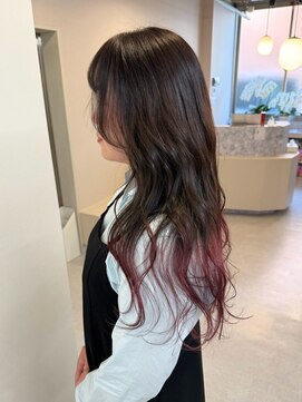 エトレ(etore) グラデーションカラー/ダークブラウン×ピンクブラウン