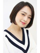 アイ(I.)&nbsp;【 Ｉ. 】30代からのナチュラル前下がりショートボブ　川口