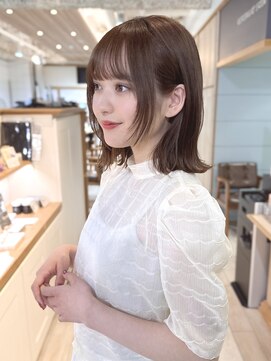 プラグ バイ ネオリーブ(plug by neolive) チェリーブラウン×髪質改善[髪質改善/縮毛矯正/韓国]