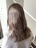 韓国風ミルクティーグレージュカラーベージュブラウンカラー