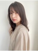 ふんわり内巻きレイヤー*レイヤーカット*ミディアムレイヤー2