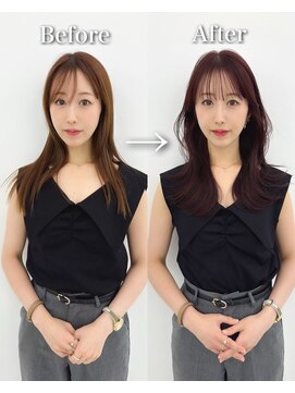 コア プラス 立川(COA PLUS) 働く女性に簡単スタイリング☆くびれセミロング