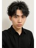 カット+シャドウパーマorフェザーパーマ+トリートメント