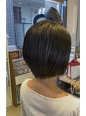 綺麗にまとまる自然な矯正×小顔ショート