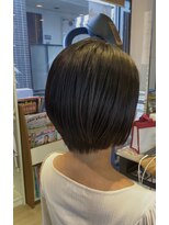 ハーティーモトヤワタ(hearty MOTOYAWATA)&nbsp;綺麗にまとまる自然な矯正×小顔ショート