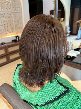 ヘアリゾート粋 ティガ 池袋店(tiga) 髪質改善カラー/艶髪/ミディアムレイヤー