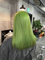 シャンプーボーイ 佐賀(SHAMPOO BOY) グリーンハイトーン (ハイトーン/ブリーチ/グリーンカラー)