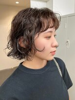 サロンドジョー(salon de joe) 【井上】ショートボブパーマ顔まわりパーマニュアンスパーマ