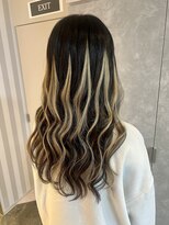 ガルボ ヘアー(garbo hair)&nbsp;艶髪　プルエクステ　ロングカラー