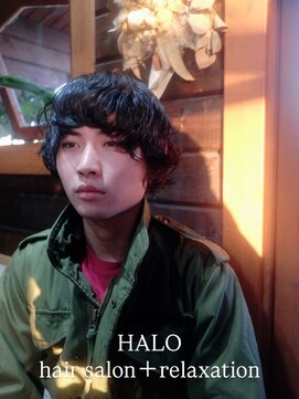 ハロ(HALO) 80～90’sインスパイアのニュアンスパーマ