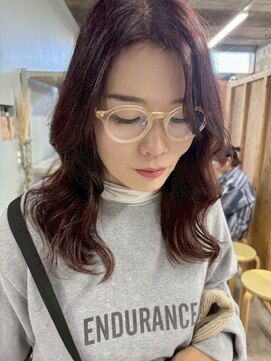 暖色/レッドカラー/レイヤー