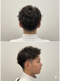 ビジネス◎波巻きツイストスパイラルで清潔感UP