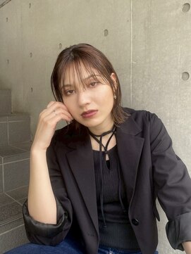 エディット トウキョウ(e.dit tokyo) 【e.dit tokyo tina】マロンベージュブラウン外ハネボブ