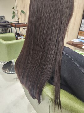 ビセル バイ シータ 川越店(becel by THETA) ロング モノトーンカラー