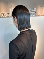 ヘアーエスクールシーユー 枚方T-SITE店(hair S.COEUR×Cu) 切りっぱなしボブ