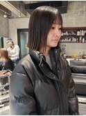 ミディアムストレート