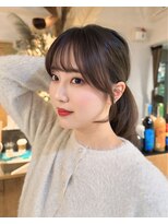 リラエ(Lyrae) 西梅田/ブラウン/ベージュ/レイヤー/前髪カット/髪質改善