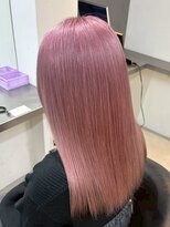 ラック 津田沼(LUCK)&nbsp;くすみピンクダブルカラーインナーカラーケアブリーチ