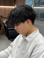 エルマーク 立川(L-MARK)&nbsp;フェザーパーマ/カルマパーマ/メンズ/眉毛/センターパート