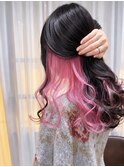  インナーカラー＋髪質改善トリートメント