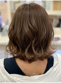 セミロングパーマ☆