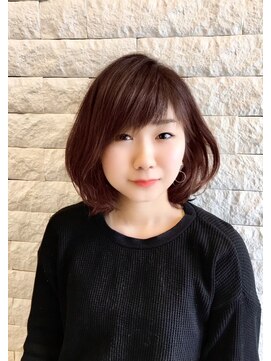 ラフィーネ(raffine) 斜めバング【小野澤style】