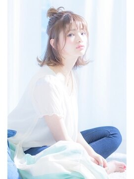 ネオリーブアイム 横浜西口店(Neolive aim) ブルージュカラーとシースルーバング♪