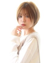 レウナ 外苑前(Reuna)&nbsp;20代30代40代大人可愛いひし形ショートボブ　小顔ショート