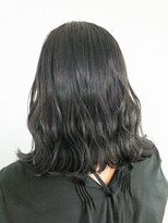 アイティーバイアルバム 松戸店(IT by ALBUM) ダークグレー波ボブ_カーキグレージュマッシュショート_ba322792