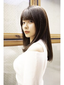 エイチエムヘア(HM HAIR) ロング顔周りサイドレイヤー