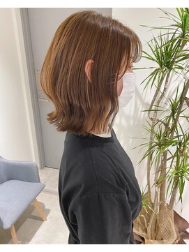 フレームプラス 御堂筋難波店(FRAME +) くびれ外はねボブ◎