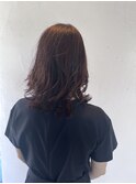 髪質改善カラーミディアムスタイル