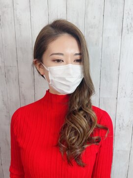 ビューティドレッセヤマノ 池袋パルコ(Beauty Dresse YAMANO) 【レイヤーカット】【ロングヘア】【ハイライトカラー】