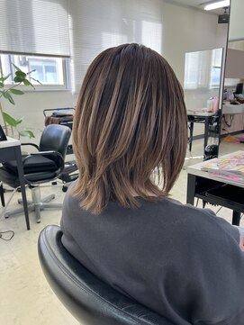 ベルパーム イースト店(belle perme) ウルフカット