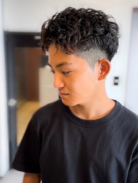 ブレイズ(BLAZE) ラフアップバングスパイラルパーマ