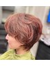 カット＋オーガニックカラー＋内部補修トリートメント￥8900 (長さ￥500～)