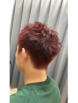 テーラヘアー 君津店(TELA HAIR)&nbsp;ブリーチ無しレッド【TELA HAIR 君津店】