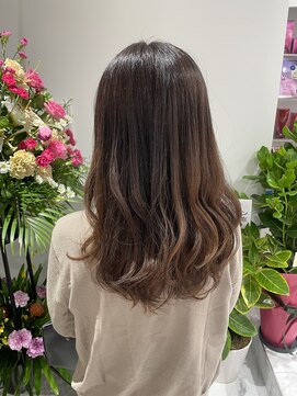 ジュイル シブヤ(JEWIL SHIBUYA) デジタルパーマ／韓国風巻き/くすみベージュ