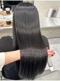 縮毛矯正髪質改善ハイライトレイヤーカット楠葉美容室エクステ
