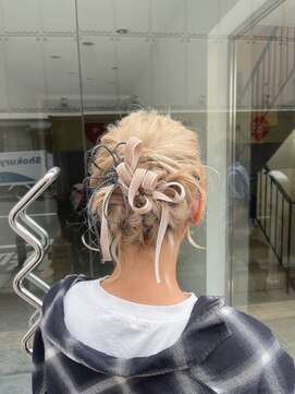 エイト 福岡天神店(EIGHT fukuoka) ヘアセット　アップスタイル