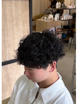 エッジ(EDGE) 波巻きツイストスパイラルパーママッシュショートレイヤー