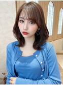 艶髪 髪質改善 ブリーチなしダブルカラー レイヤー 韓国風5615