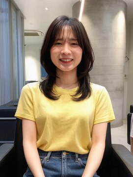六本木美容室 ヒロオ(HIROO) 愛されモテ髪/くびれレイヤー/セミロング/ミディアム