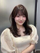 リリー(Lilley)&nbsp;【アラキユウカ】ミディアムレイヤー/オリーブベージュ