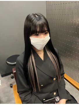 ボアップ 難波店(boappu) #エクステ#プルエクステ#ロングヘア#インナーカラー