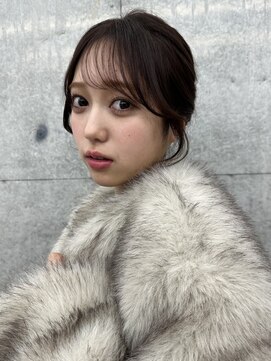 アイヴィ 表参道(IVY) 結んだ時もかわいい流れる顔まわり【肥田亜沙美】