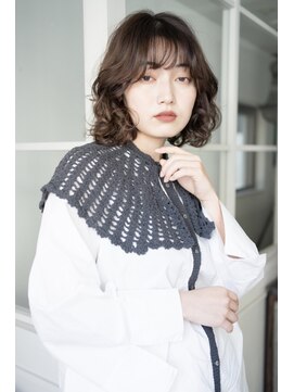 マグノリア オモテサンドウ(MAGNOLiA Omotesando) くるくるミディアムボブパーマ・・・SAKUYA