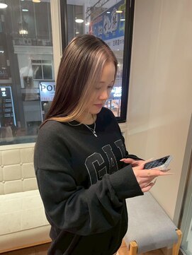 パーミル ヘア クマモト(permille ‰ hair Kumamoto) フェイスフレーミング×ホワイト