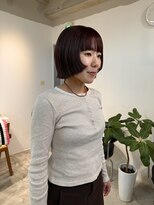 フィット 千葉(fit) ワインレッド/ボブ