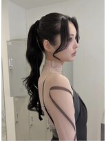 ジア(XIA)&nbsp;ポニーテールヘアアレンジ/１０代20代韓国ヘアアレンジ
